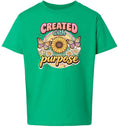 Load image into Gallery viewer, Created with Purpose Children's Gildan Soft Shirt