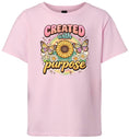 Load image into Gallery viewer, Created with Purpose Children's Gildan Soft Shirt