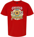 Load image into Gallery viewer, Created with Purpose Children's Gildan Soft Shirt