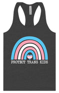 Load image into Gallery viewer, Protect Trans Kids Women's Racerback Tank