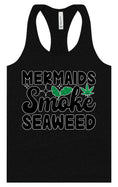 Load image into Gallery viewer, Mermaids Smoke Seaweed Women's Racerback Tank