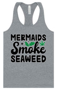 Load image into Gallery viewer, Mermaids Smoke Seaweed Women's Racerback Tank