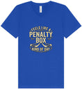 Load image into Gallery viewer, Penalty Box Kind of Day Unisex V-Neck Shirt