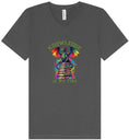 Load image into Gallery viewer, Knowledge is My Fire Unisex V-Neck Shirt