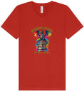 Load image into Gallery viewer, Knowledge is My Fire Unisex V-Neck Shirt