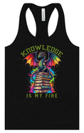 Load image into Gallery viewer, Knowledge is My Fire Women's Racerback Tank