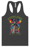 Load image into Gallery viewer, Knowledge is My Fire Women's Racerback Tank