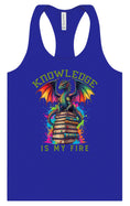 Load image into Gallery viewer, Knowledge is My Fire Women's Racerback Tank