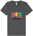 Load image into Gallery viewer, Rock the Test Unisex V-Neck Shirt