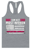 Load image into Gallery viewer, Not Most Women, Foster Mom Women's Racerback Tank