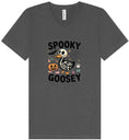Load image into Gallery viewer, Spooky Goosey Unisex V-Neck Shirt