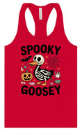 Load image into Gallery viewer, Spooky Goosey Women's Racerback Tank