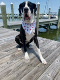 Load image into Gallery viewer, Summer Crab Bandana | Nautical Bandana | Summer Bandana | Beach Bandana | Seafood Bandana | Maryland Crab