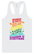 Load image into Gallery viewer, Science Is Real Women's Racerback Tank