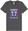 Load image into Gallery viewer, Grandma of the Birthday Girl Unisex V-Neck Shirt