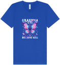 Load image into Gallery viewer, Grandma of the Birthday Girl Unisex V-Neck Shirt