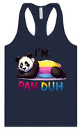 Load image into Gallery viewer, Pan Duh Panda Women's Racerback Tank