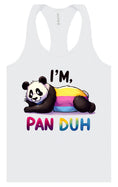 Load image into Gallery viewer, Pan Duh Panda Women's Racerback Tank