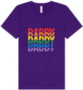 Load image into Gallery viewer, Daddy Pride Unisex V-Neck Shirt