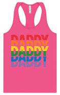 Load image into Gallery viewer, Daddy Pride Women's Racerback Tank