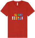 Load image into Gallery viewer, All Paws for Pride Unisex V-Neck Shirt