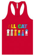 Load image into Gallery viewer, All Paws for Pride Women's Racerback Tank
