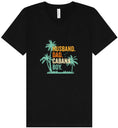 Load image into Gallery viewer, Dad. Husband. Cabana Boy. Unisex V-Neck Shirt