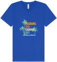 Load image into Gallery viewer, Dad. Husband. Cabana Boy. Unisex V-Neck Shirt