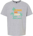 Load image into Gallery viewer, Dad. Husband. Cabana Boy. Children's Gildan Soft Shirt