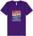 Load image into Gallery viewer, Love Knows No Gender Unisex V-Neck Shirt