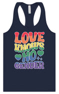 Load image into Gallery viewer, Love Knows No Gender Women's Racerback Tank