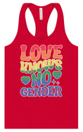 Load image into Gallery viewer, Love Knows No Gender Women's Racerback Tank