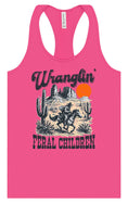 Load image into Gallery viewer, Wranglin' Feral Children Women's Racerback Tank