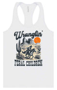 Load image into Gallery viewer, Wranglin' Feral Children Women's Racerback Tank