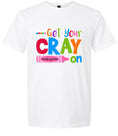 Load image into Gallery viewer, Get Your Kindergarten Cray On Children's Gildan Soft Shirt