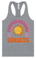Load image into Gallery viewer, Forever Chasing Sunsets Women's Racerback Tank