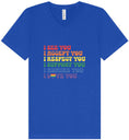 Load image into Gallery viewer, See Accept Support Pride Unisex V-Neck Shirt
