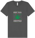Load image into Gallery viewer, Merry Juana Christmas Unisex V-Neck Shirt