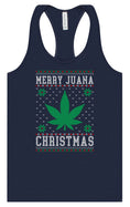 Load image into Gallery viewer, Merry Juana Christmas Women's Racerback Tank
