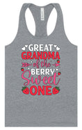 Load image into Gallery viewer, Great Grandma of the Berry Sweet One Women's Racerback Tank