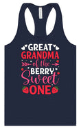 Load image into Gallery viewer, Great Grandma of the Berry Sweet One Women's Racerback Tank