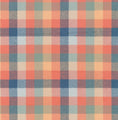 Load image into Gallery viewer, Plaid Bandana, Fall Bandana, Winter Bandana, High Quality Luxe Fabric, Peach, Blue, Dog Bandana - Southlake Paws