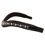 ExionPro Elegant Blue & Clear Crystal Browband