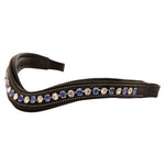 ExionPro Elegant Blue & Clear Crystal Browband