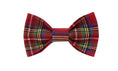 Load image into Gallery viewer, Plaid Bow Tie | Christmas Bow Tie | Holiday Bow Tie - Southlake Paws