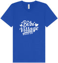 Load image into Gallery viewer, Be The Village Foster Love Unisex V-Neck Shirt
