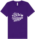 Load image into Gallery viewer, Be The Village Foster Love Unisex V-Neck Shirt