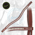 Load image into Gallery viewer, ExionPro Designer Opal White linked Crystal Browband