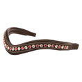 Load image into Gallery viewer, ExionPro Designer White & Pink linked Crystal Browband