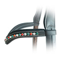 Load image into Gallery viewer, ExionPro Elegant Soft Padded Hyacinth, Emerald, Clear Crystal Browband
